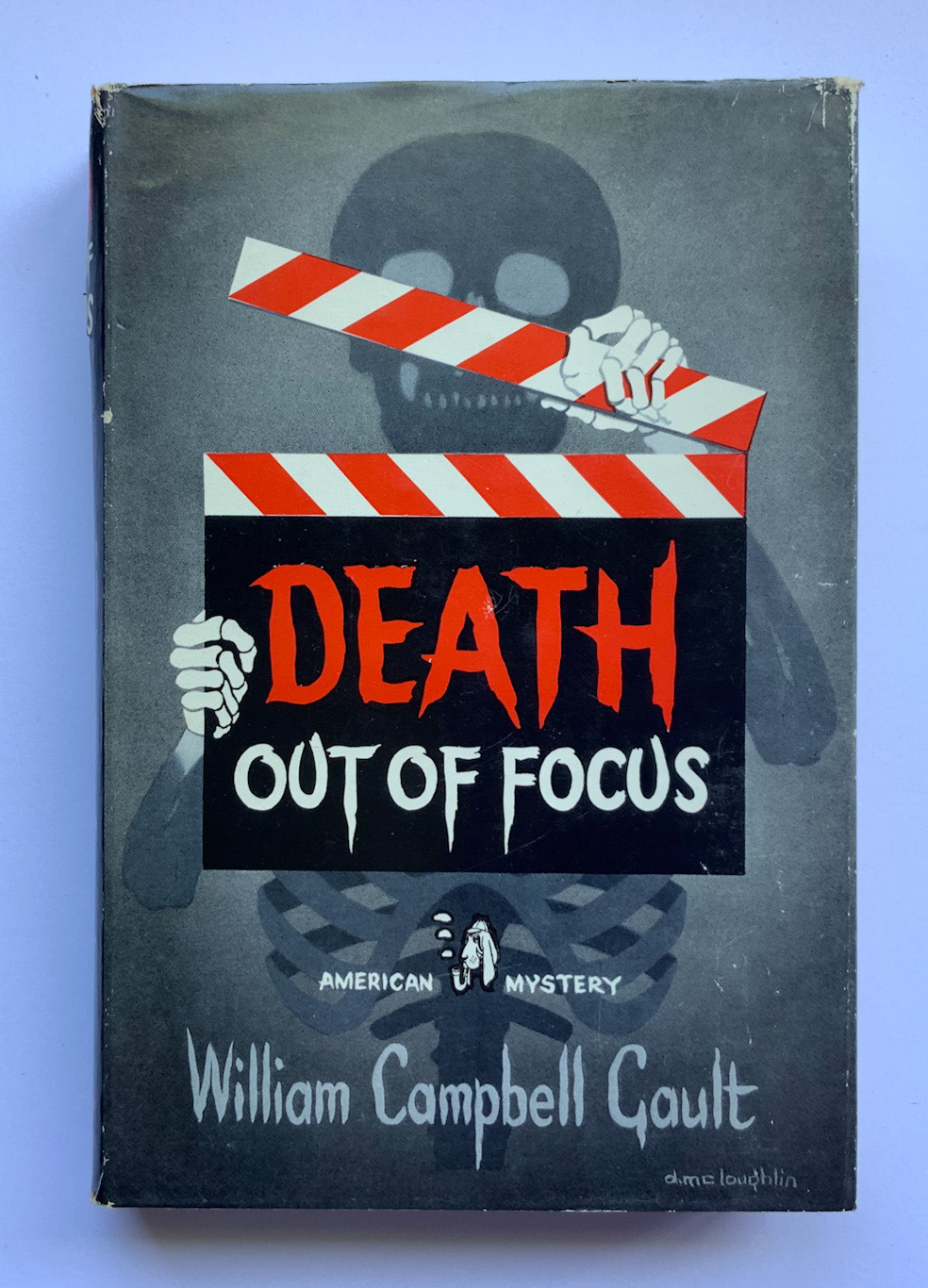 DEATH OUT OF FOCUS British crime book by William Campbell Gault 1959 1st edition